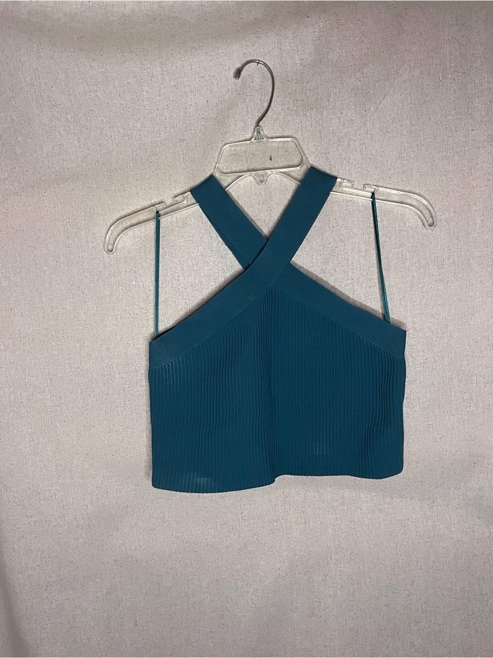 Sincerely Jules Teal Ribbed Top